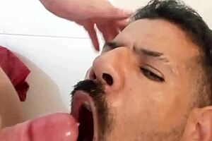 I gave my boss a big blowjob to keep my job