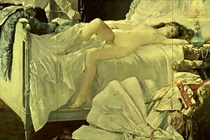 Vintage erotic cartoon art featuring antique retro anime hentai scenes