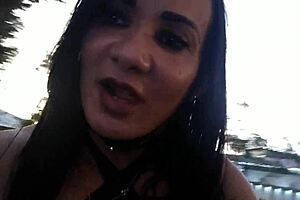 i dragged this latina's ass to my car for some doggystyle action