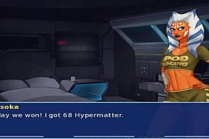 Star Wars Orange Trainer Bonus Features Cartoon Roughness