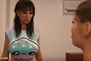 Petite teens and busty milfs in wild anal sex scenes