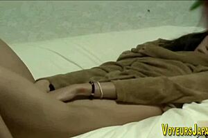 Hairy Pussy Babe Fingers Herself!