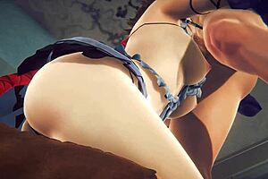 I suck Yuna in Final Fantasy hentai