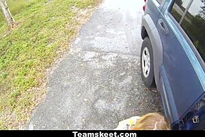 teens feel intense pleasure in money-themed hardcore. big tits and monster cocks compilation.