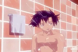 Step Mom Joins Shower for Hentai Blowjob