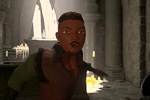 Busty Elf Dominates Man in Fight, Rewarded by His Cock in 3D Animation