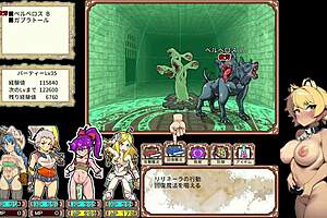 challenging this god game with 4 bitches exploring dungeons in danero+ let's play part 1