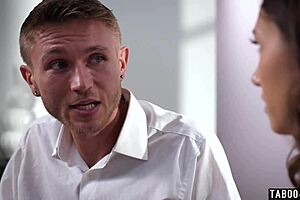 Stepbro uses pregnant stepsisters secret