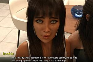 Wvm 118 Encounters A Cartoon Princess In Erotic Anime Scene