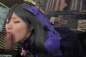 Former Idol Fujii Ringo In Cute Cosplay Poses Playfully