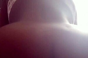 she rides with her big ebony ass in pov