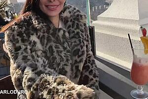 I Spot Jessy Jey on Rooftop, Slam Her Ass for Anal Creampie