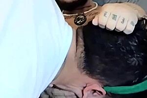 gay guys couldn't hold back at the inn, rushed to the room for nonstop fucking 😏