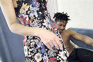 Over 40 Step Mom Seductively Advises Black Boy in Taboo Encounter - Karina Fox