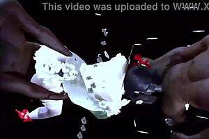 Два BBC долбят девку с большими сиськами в дикой 3D анимации 244. Это безумие!