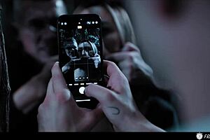 busty chick fucked hard by three dudes