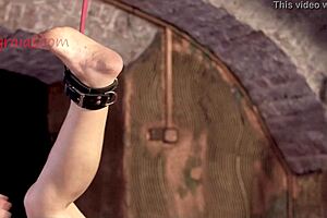 Blonde shy milf tasting the sole