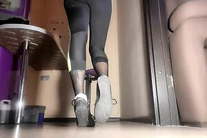 Mistress Humiliates with Sweaty Feet After Training Session