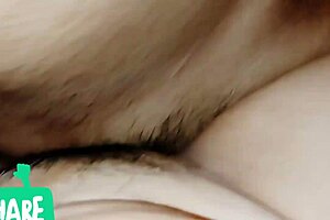 her boyfriend fingers and fucks me close up in my room