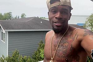 Inked kinky pornstar gets blowjob and doggystyle banged