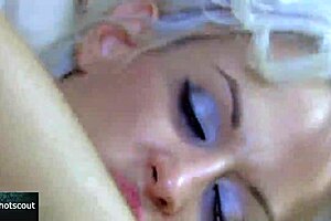 Pretty blonde gets her holes penetrated in different positions