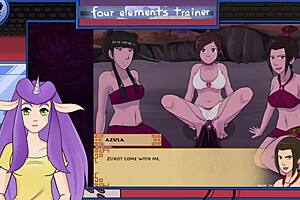 Avatar the last airbender four elements trainer part 32 😏