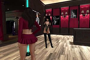 Strip Club Seductress Licks Pussy to Orgasm!