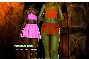 3D porn game with commented gameplay: Naked Breeding Island