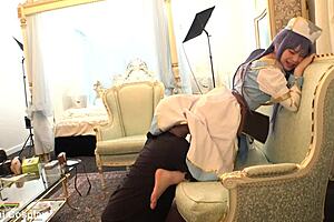 Former Idol Fujii Ringo In Cute Cosplay Poses Playfully