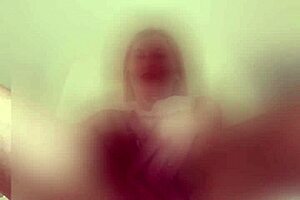 Spanking Big Ass Girl in Lingerie with Dildo