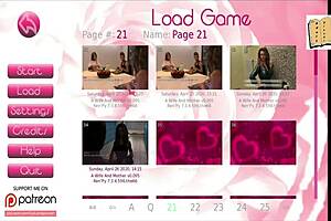 Amateur wife and stepmother duo in homemade 3D video