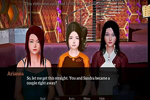 my new family 203 explores erotic game dynamics in 3d anime style.