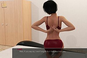 Master dominates in this 3D cartoon anime hentai homemade scene with amateurs.