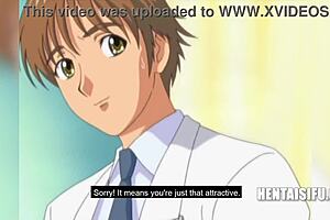 The hot anime porn with patient and doctor in the hospital