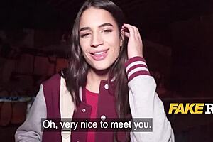 French Girl Fucks Publicly