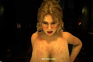 Karen’s big tits bounce while she rides Arthur’s cock in Red Dead Redemption 2 porn