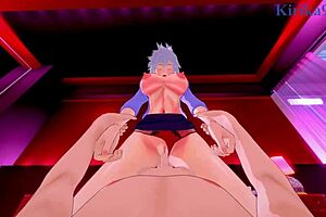 mitsuki and izuku have intense sex in hentai