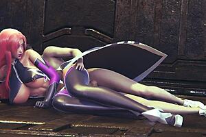 makai kishi gets spooned and creampied in tight pussy