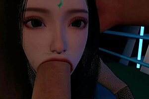So, Princess Qingyi got wild in this 3D gangbang porn scene. Everyone was banging hard!