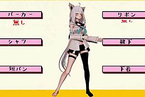 Hololive Poke Dance in 3D Cartoon Anime