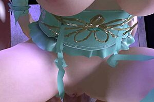 Cute Asian Cosplay Whore Cheats with Big Cock in 3D Anime