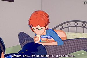 Gwen Tennyson in animated porn movie
