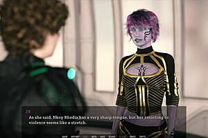 Curvy tales unfold in unending void 😍