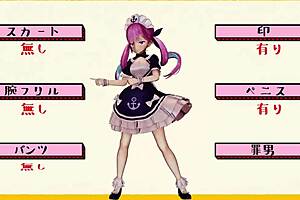 Hololive Poke Dance in 3D Cartoon Anime