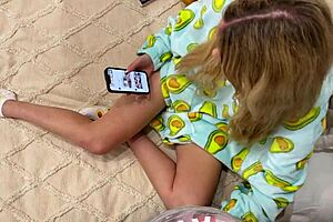 Ms. Avocado and Mr. Shorts Tease in Shorts with Handjob