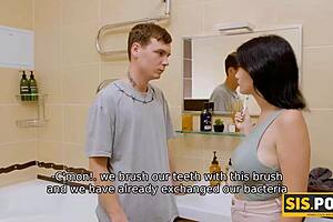 Busty Girl Scolds Stepbro Before Taboo Sex