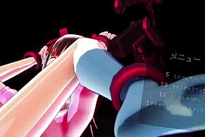 Haruka's bouncy adventure in episode 13 of Hosomi no Ken.