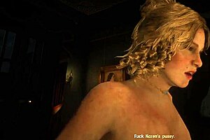 Karen Riding Arthur's Dick In Rdr2 Porn Scene With Big Tits