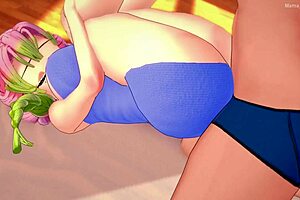Having sex with Mitsuri Kanroji in 3D is a dream come true