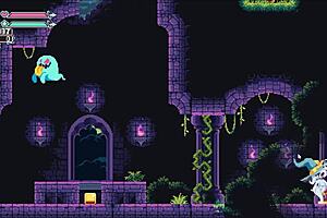 Watch The Ghost Boss Crush With Giant Boobs In Flip Witch Pixel Hentai Ep 12!